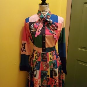 SOLD-Color Block Dress